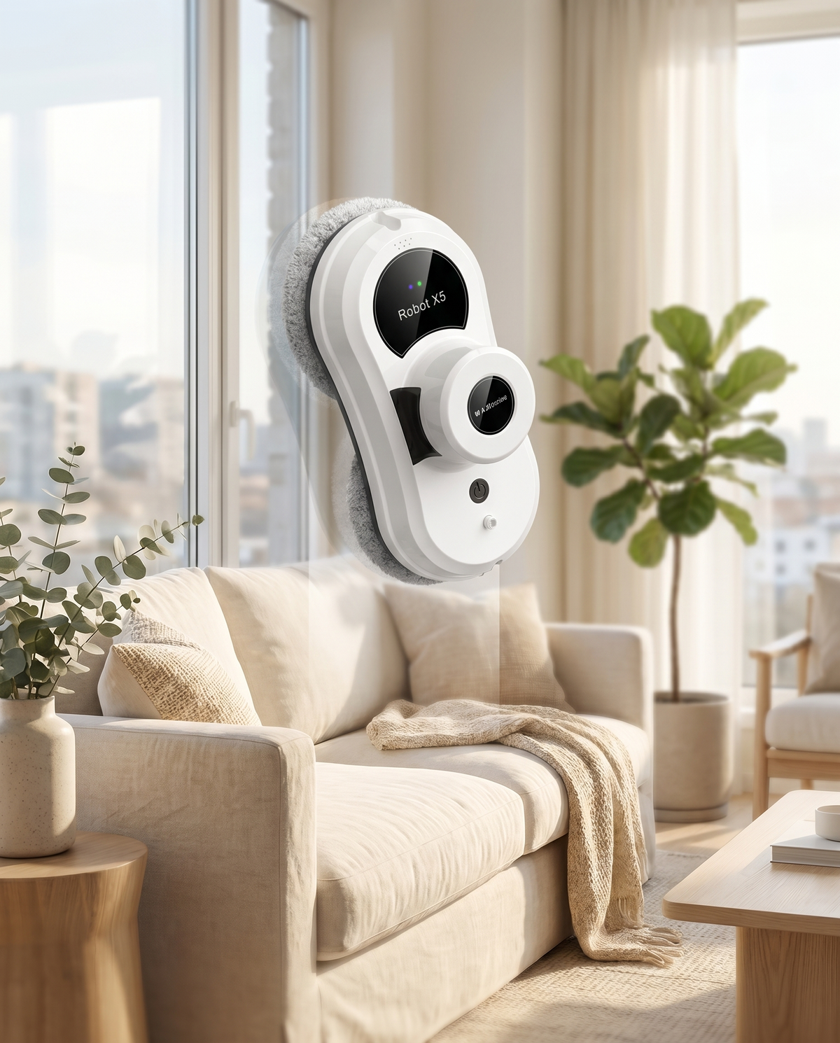 Clarably Glide — Smart Window Cleaning Robot detail
