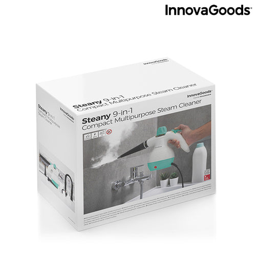 Multi-purpose, 9-in-1 Hand-held Steamer with Accessories Steany