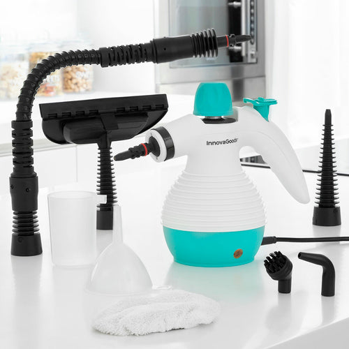 Multi-purpose, 9-in-1 Hand-held Steamer with Accessories Steany